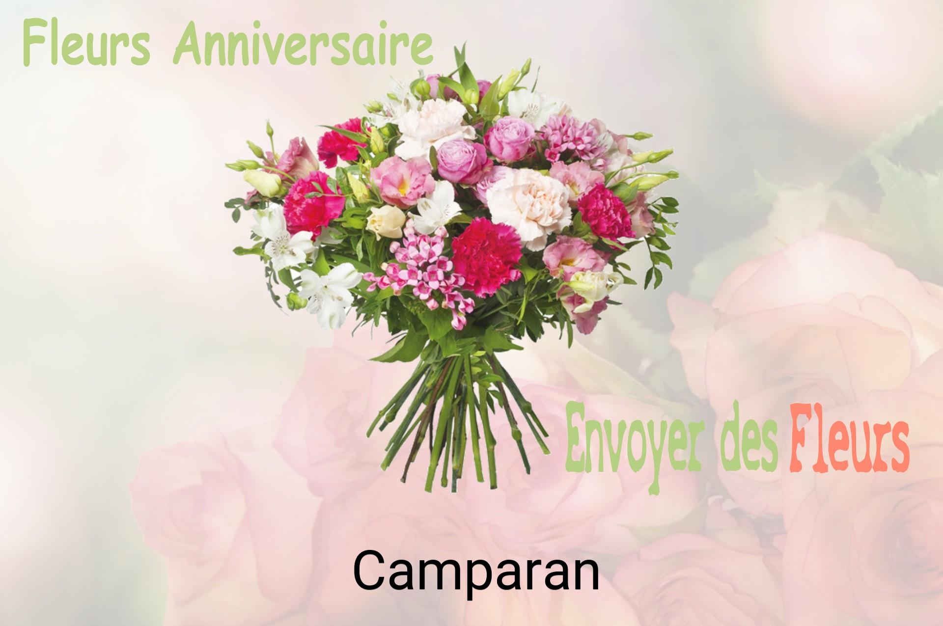 Bouquet de fleurs d’anniversaire livré à Camparan
